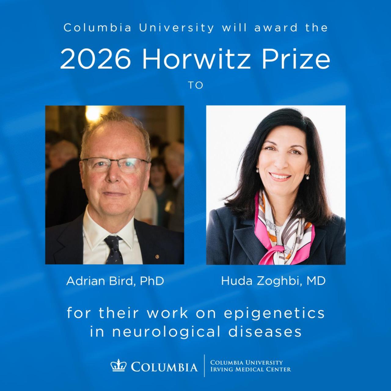 Horwitz Prize 2026