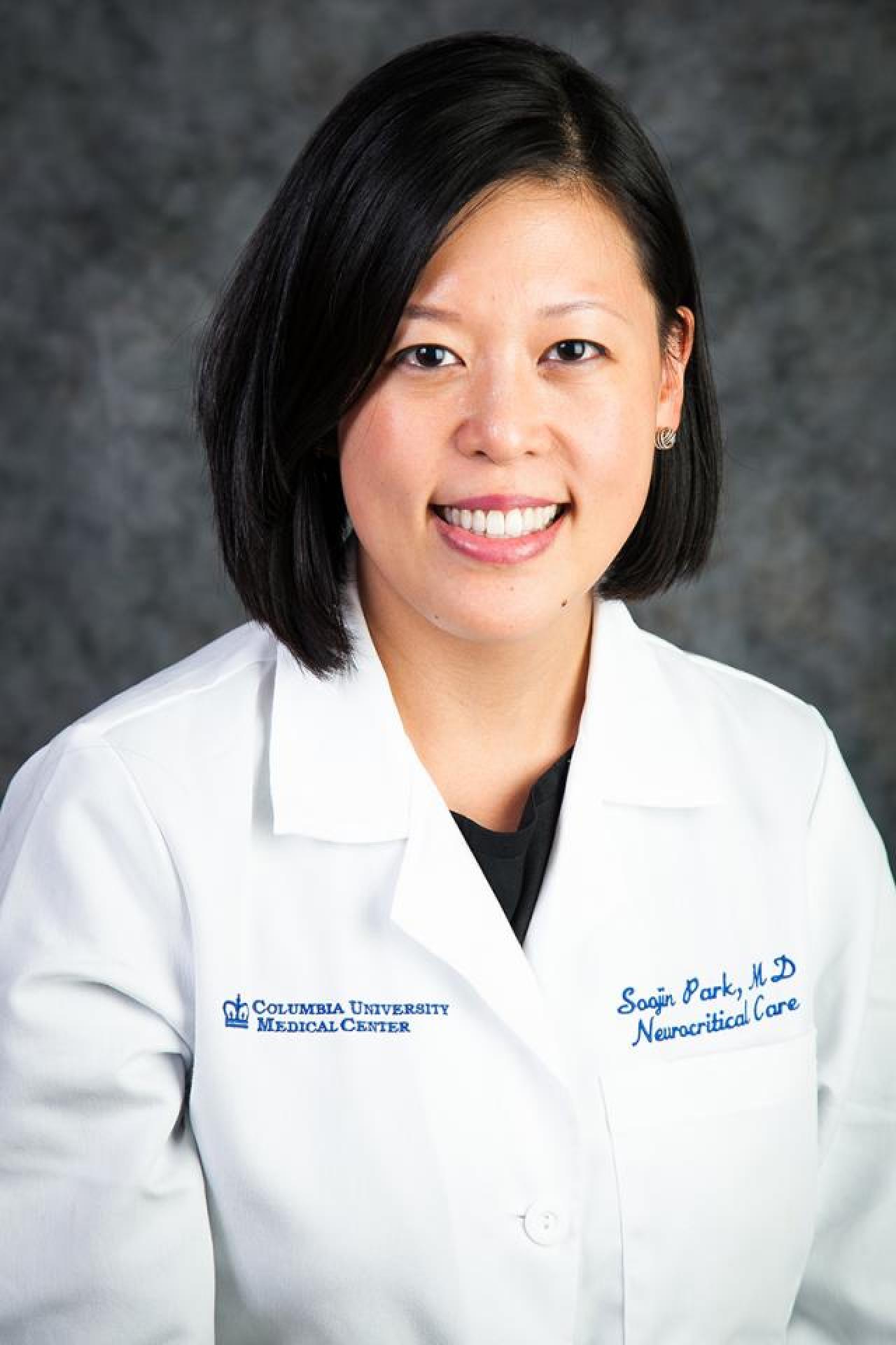 Dr. Soojin Park, Neurocritical care physician at Columbia University