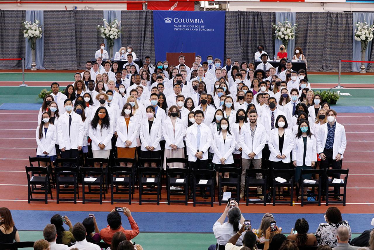 VP&S White Coat Ceremony Class of 2026 Columbia University
