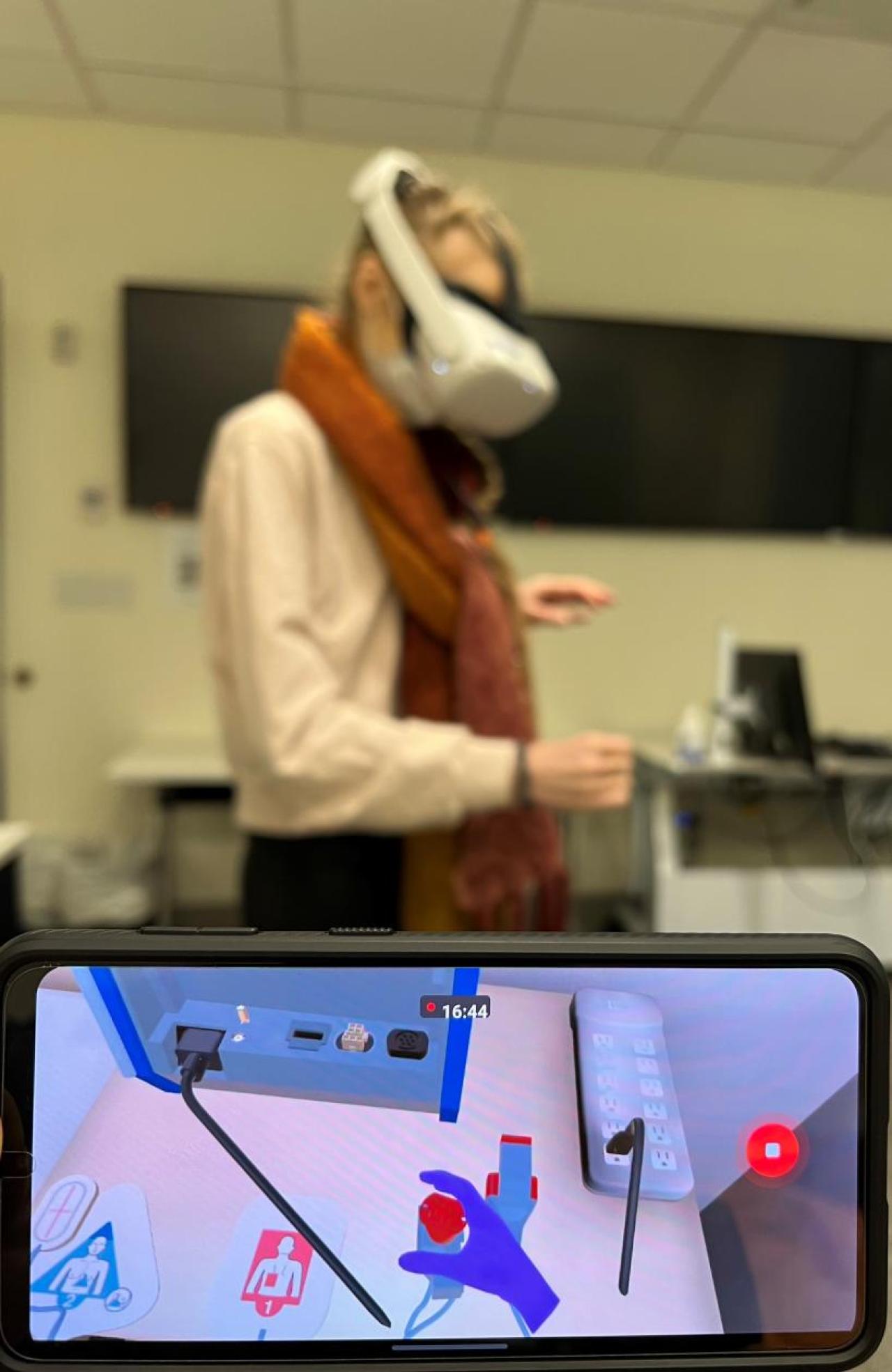 Using virtual reality to learn medical technique at Columbia