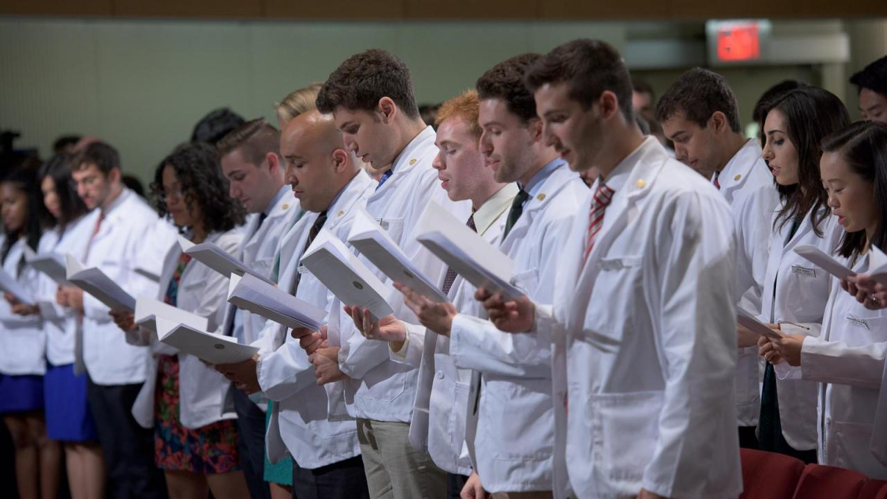 2015 White Coat Ceremony Columbia University Irving Medical Center