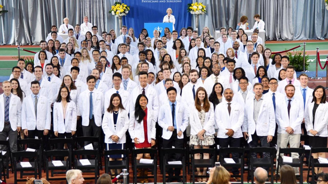 White Coat Ceremony Welcomes Class of 2023 Columbia University