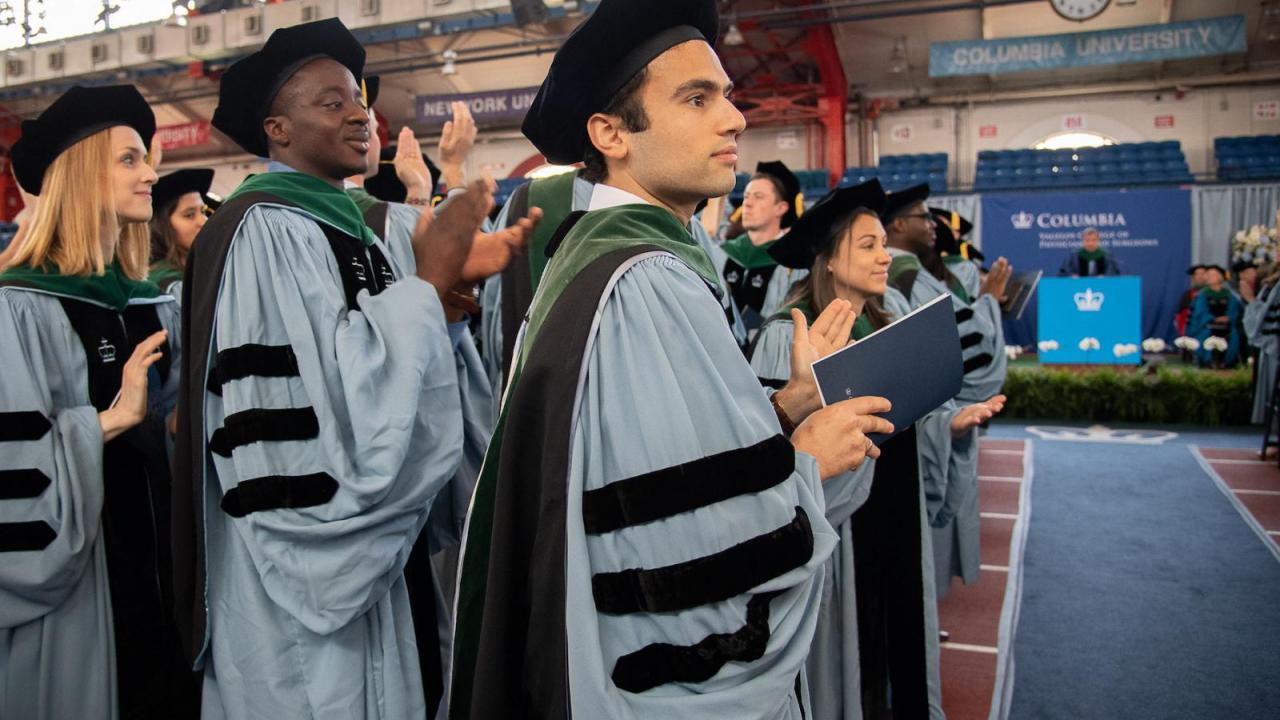 To Increase Physician Ranks Columbia Medical Students Will Graduate