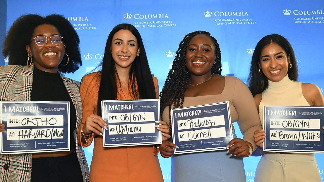 Match Day 2022 Columbia Medical Students Celebrate Their Residencies