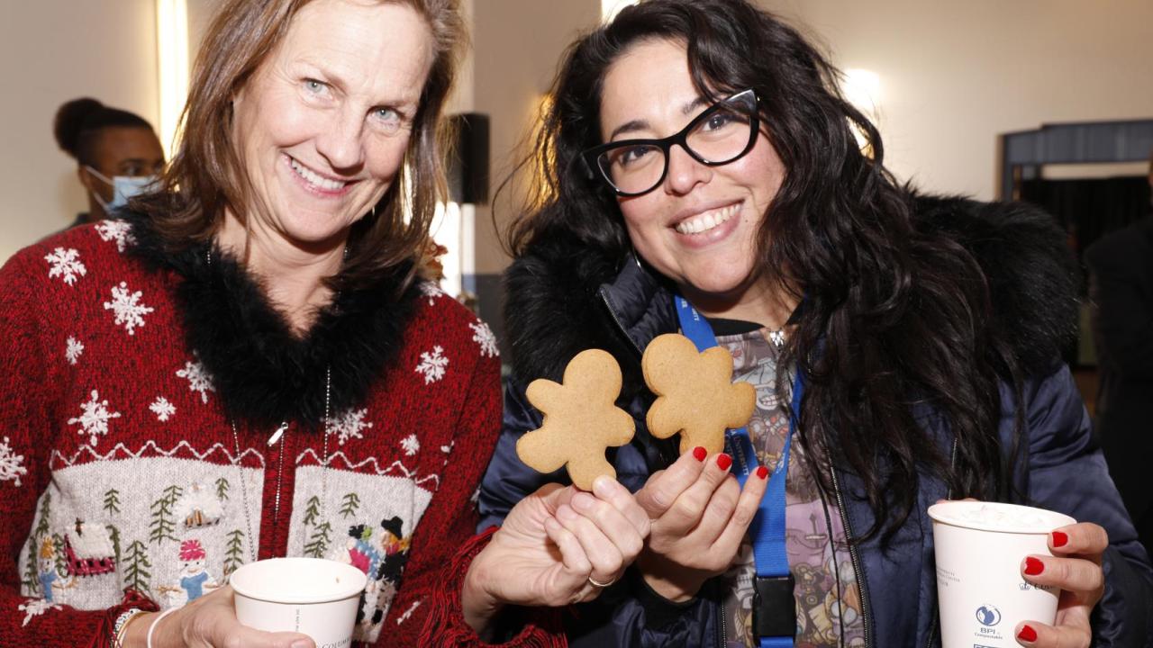 CUIMC Holiday Celebration Features Gingerbread Houses and Toy Drive