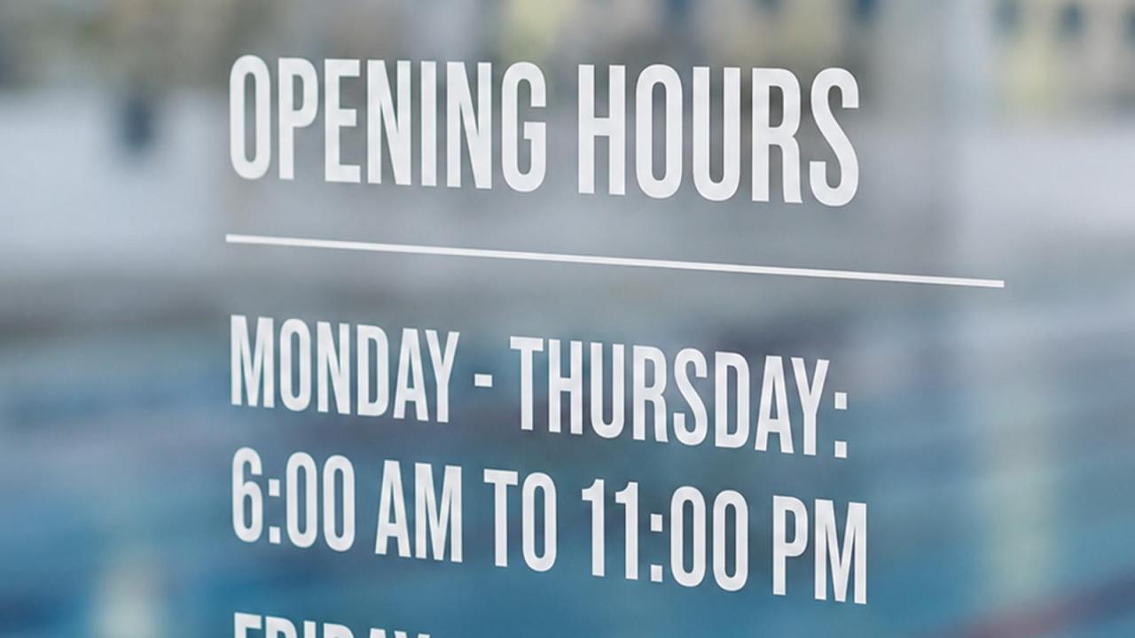 Open Hours, Pool Schedule, and Closures | Columbia University Irving ...