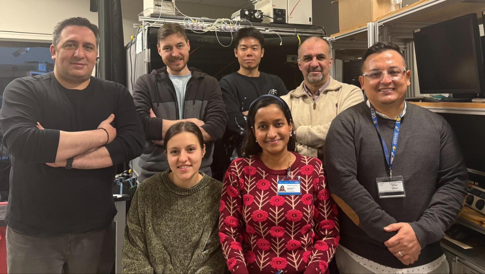 group shot of Mentis lab members