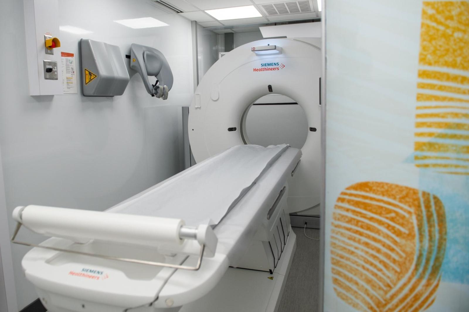 CT scanner for lung cancer screening