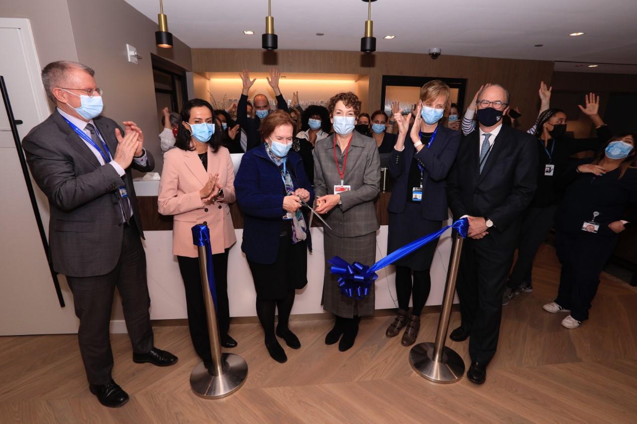 ColumbiaDoctors officials at a ribbon cutting to celebrate opening of expanded Columbia Primary Care site