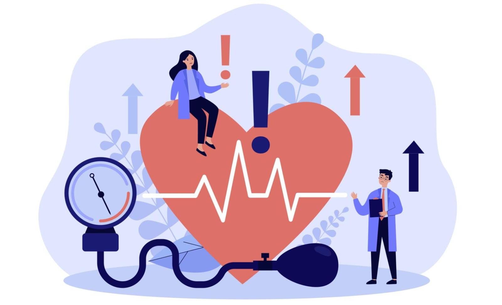 An illustration of heart health