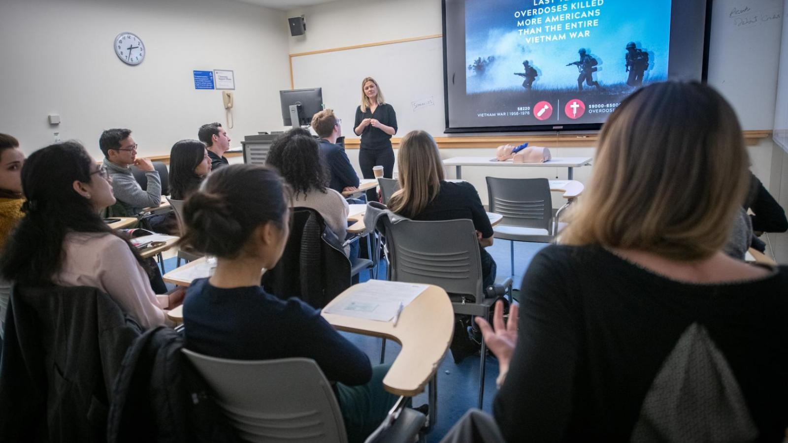 CUIMC students in a workshop during Interprofessional Education Day