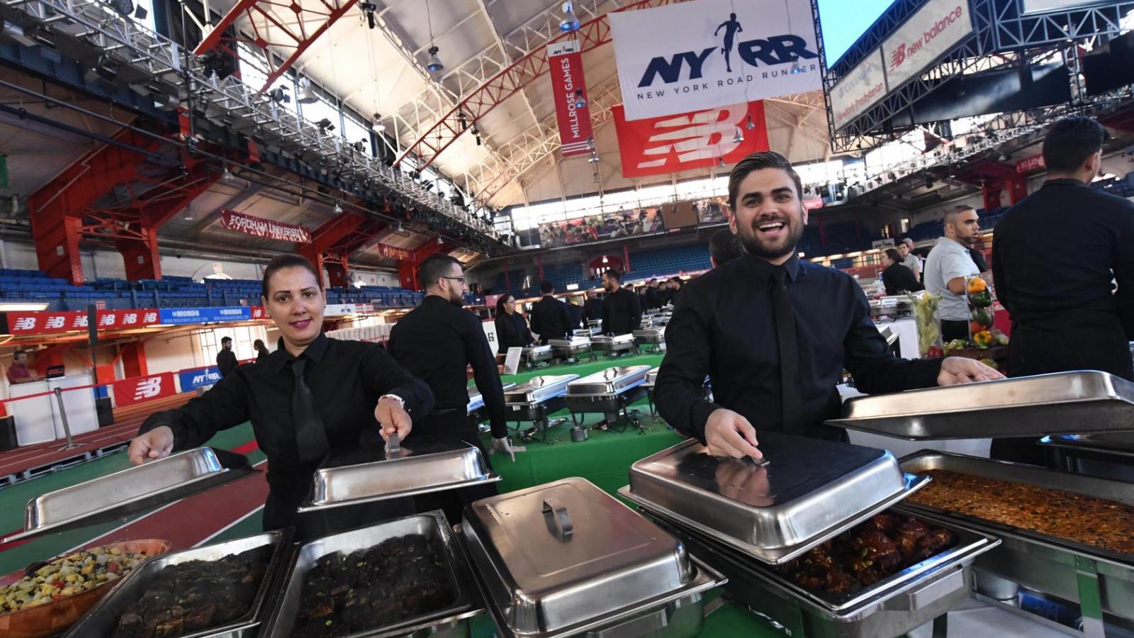 Employees enjoy CUIMC's 2019 Employee Appreciation Lunch at the Armory on July 30, 2019.