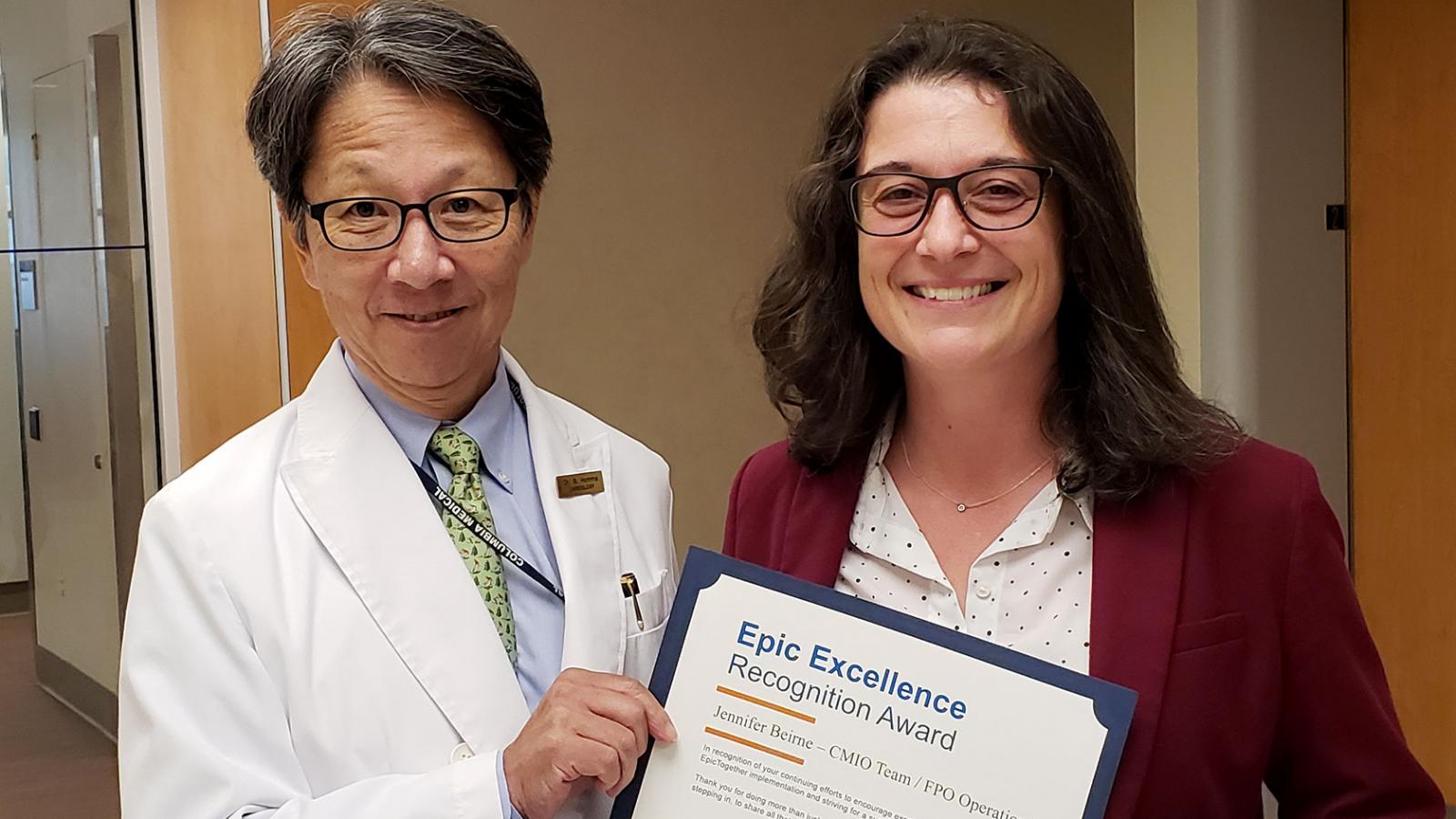 Epic Excellence awardee