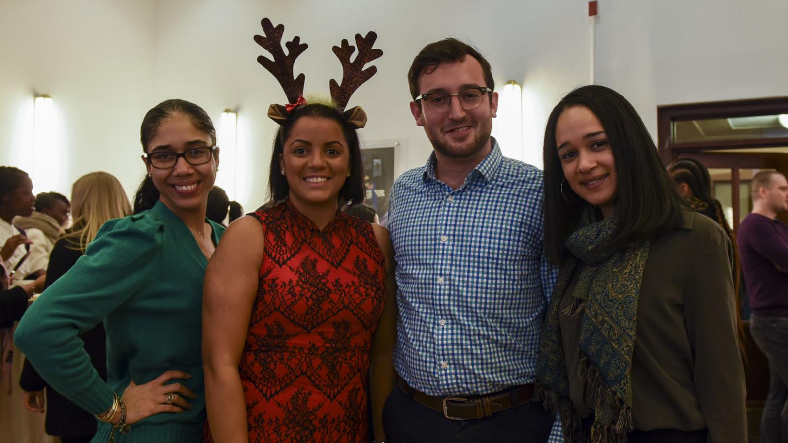 Columbia employees gather at the CUIMC Holiday Breakfast on Dec. 13, 2019.