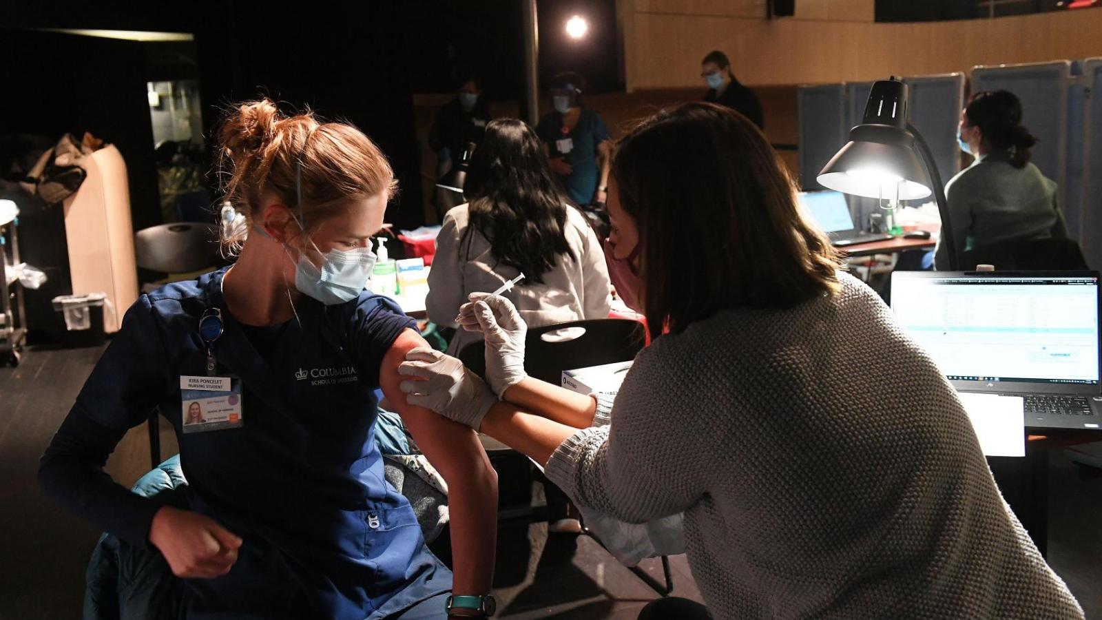 COVID-19 Vaccination at Columbia University Irving Medical Center