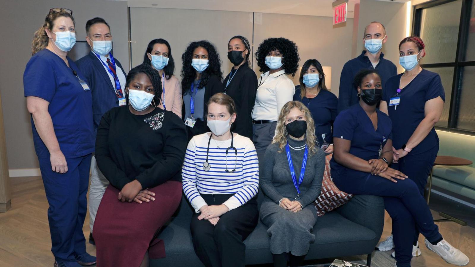 group photo of Columbia Primary Care team at ColumbiaDoctors Midtown