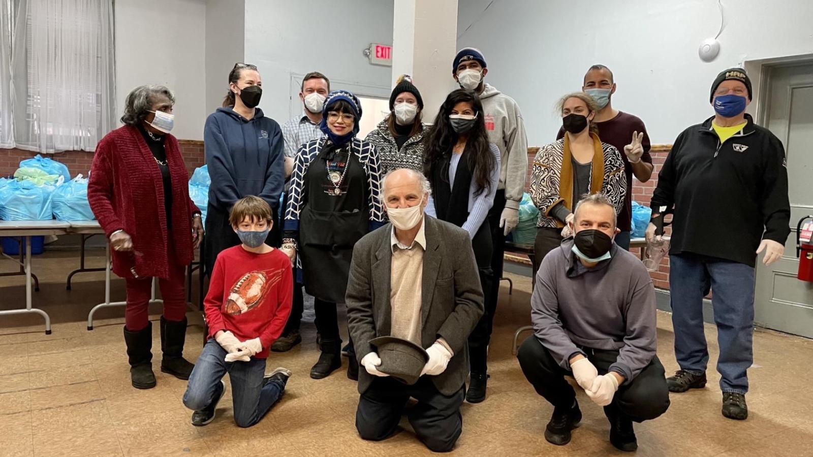 2022 MLK Day of Service volunteers