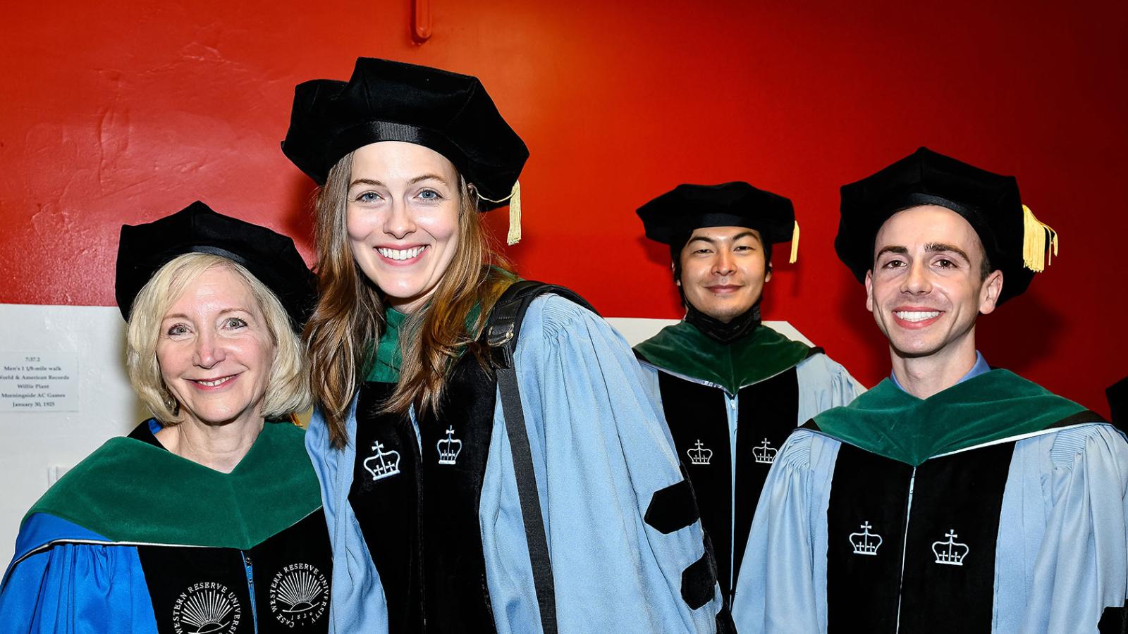 Lisa Mellman, MD, with VP&S graduates