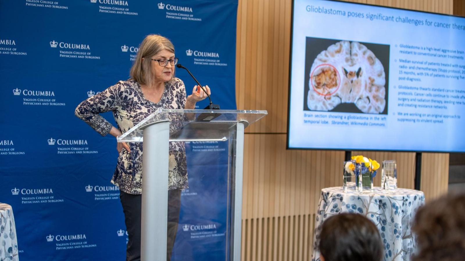 Jacqueline Gulbis at Schaefer Scholar reception