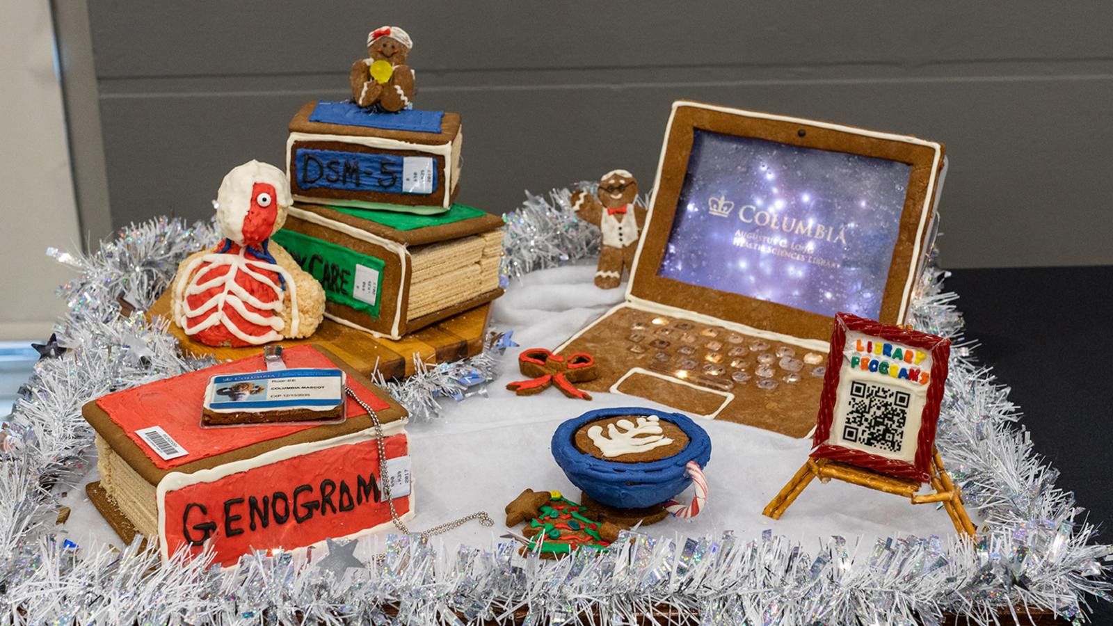 Gingerbread House Competition Returns at CUIMC Holiday Tea Party