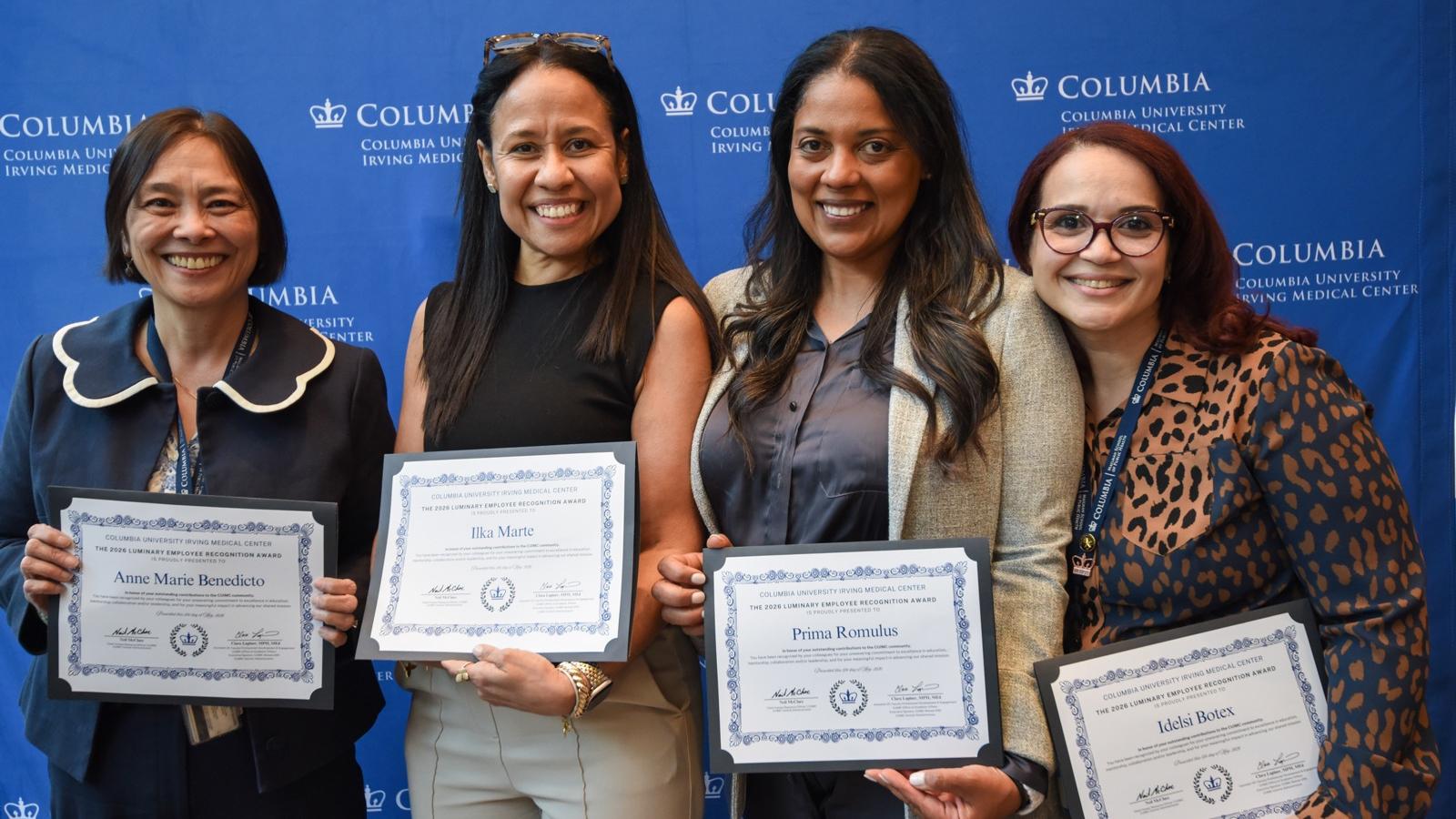 2026 Luminary Employee Awardees