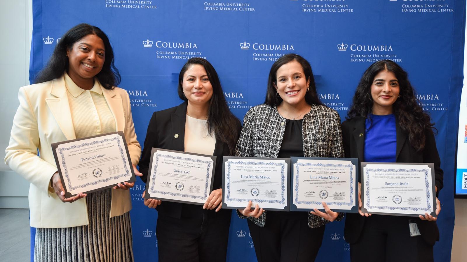 2026 Luminary Employee Awardees