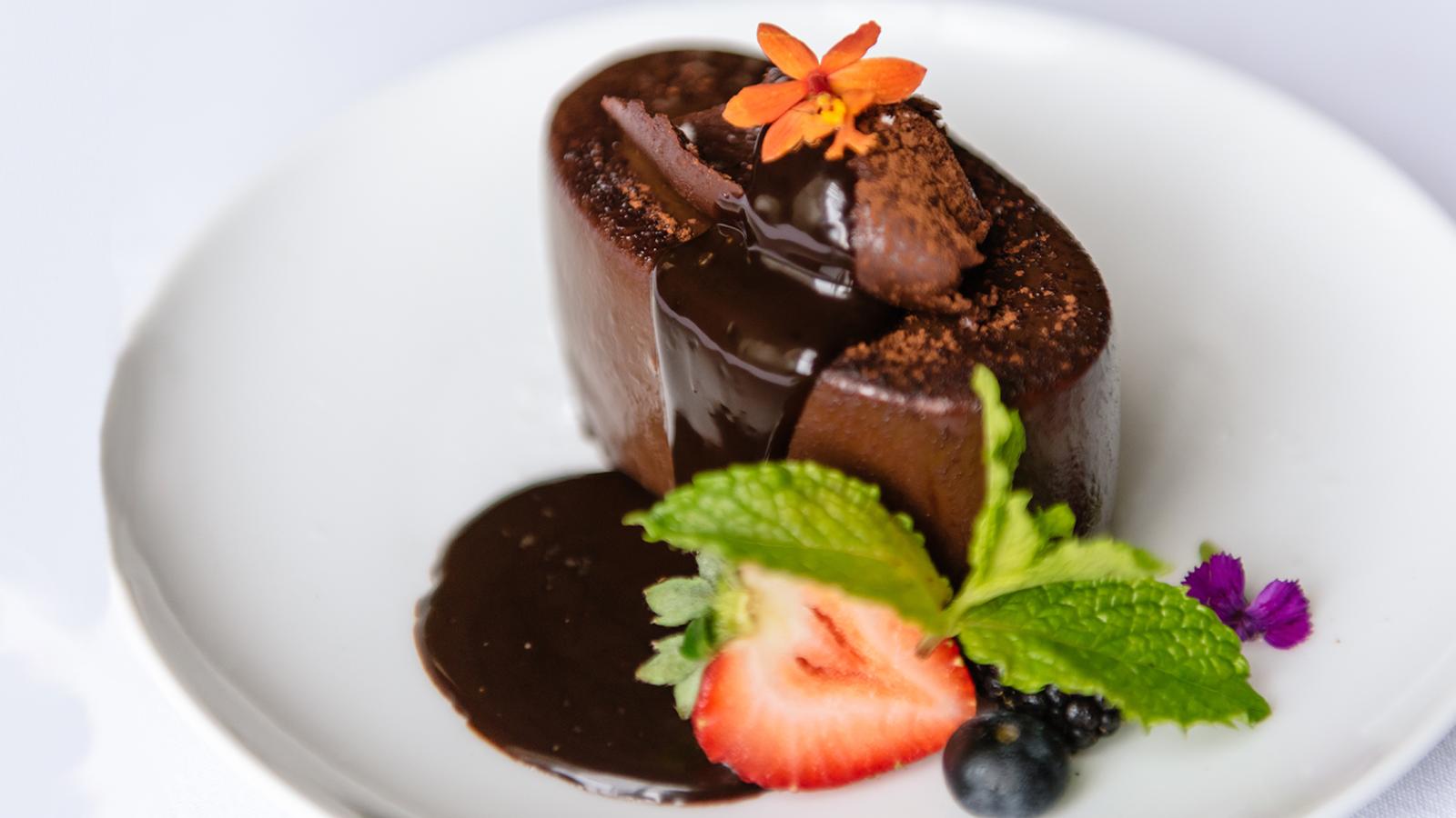 Chocolate truffle cake