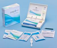 contents of the first at-home, rapid HIV test