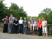 Harriet Lloyd with family