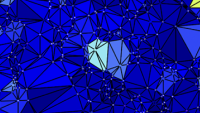 interconnected lines and dots that represent data
