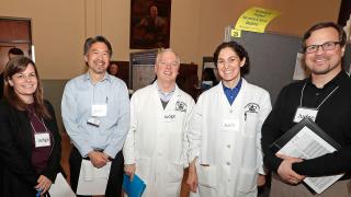 Faculty judges who reviewed work at VP&S Student Research Day