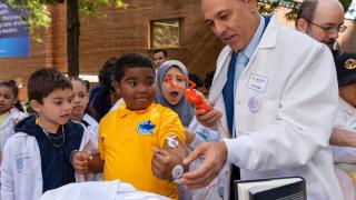 young students at science fair